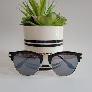 AOFLY Womens UV400 Cat Eye Mirrored Sunglasses NEW